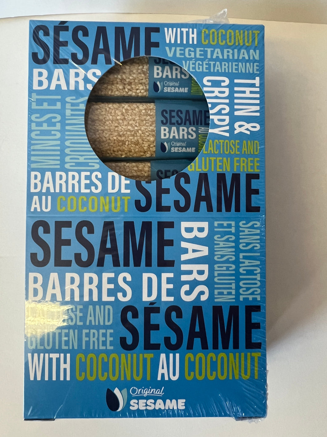 Sesame Bars with Coconut