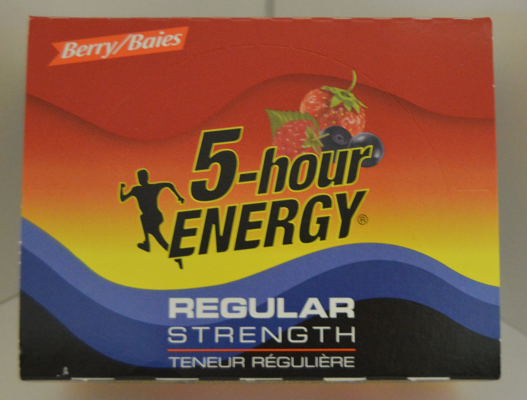 5 Hour Energy Drink - Berry (Regular Strength)