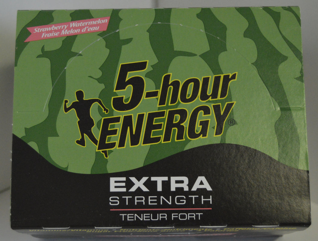 5 Hour Energy Drink - Strawberry Watermelon (Extra Strength)