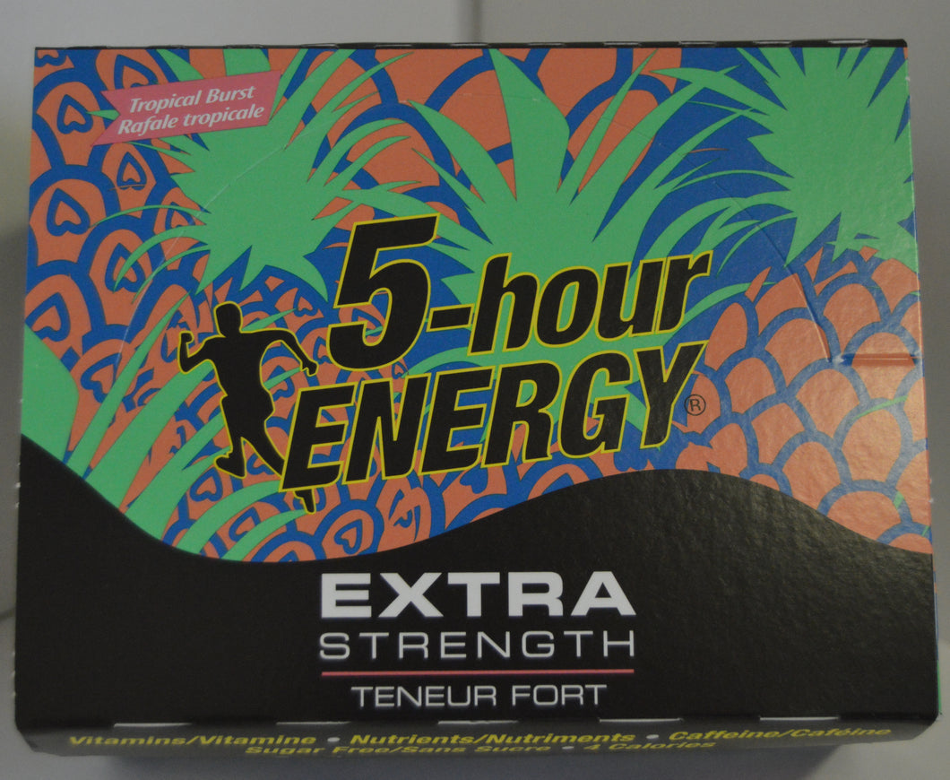 5 Hour Energy Drink - Tropical Burst (Extra Strength)