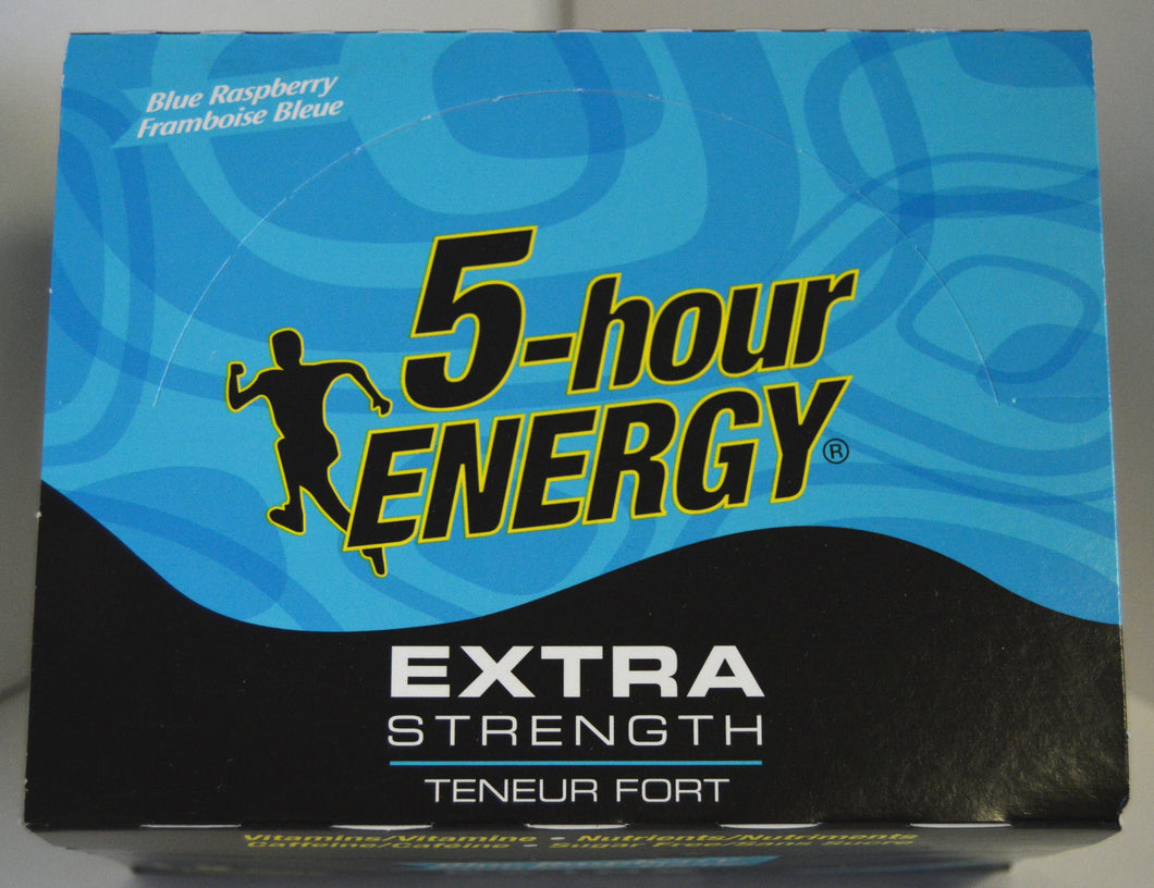 5 Hour Energy Drink - Blue Raspberry (Extra Strength)