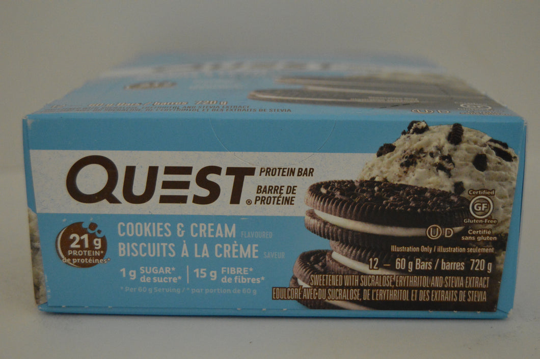 Quest Bars - Cookies & Cream