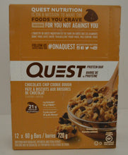 Load image into Gallery viewer, Quest Bars - Chocolate Chip Cookie Dough
