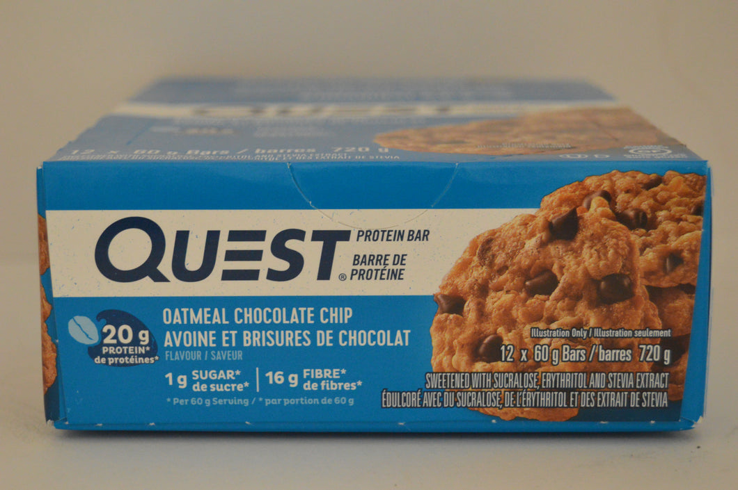 Quest Bars - Oatmeal Chocolate Chip