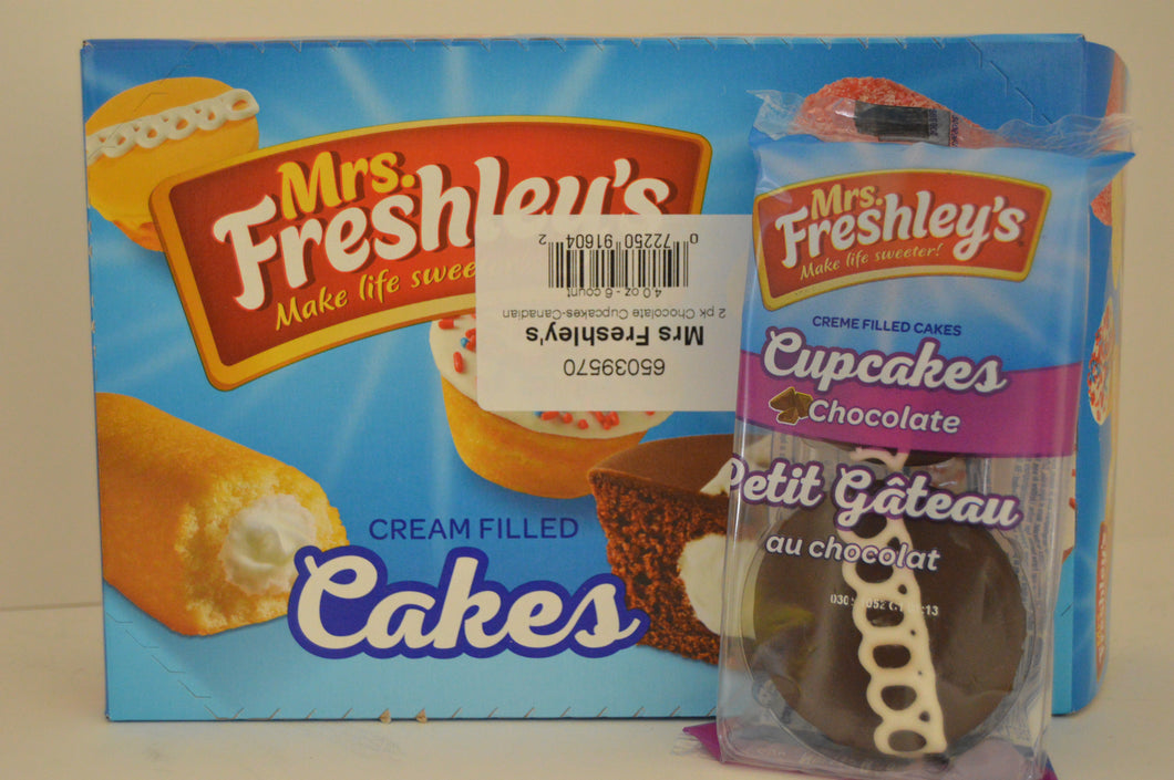 Mrs. Freshley's Cupcakes - Chocolate