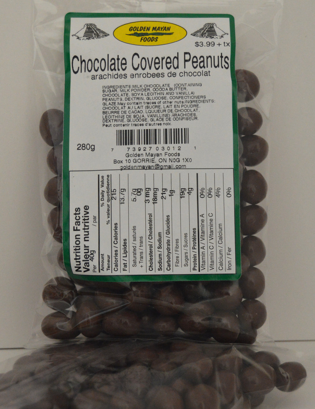 Chocolate Covered Peanuts