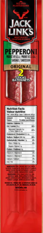 Jack Link's 2 Pack Original Pepperoni Sticks - 80g